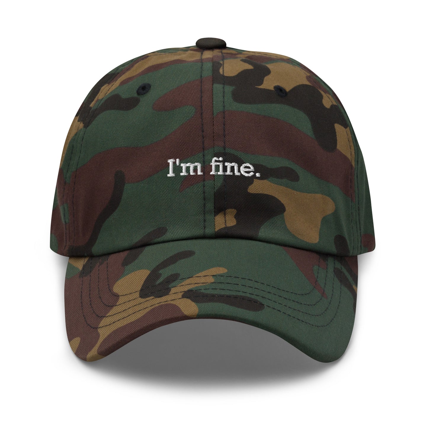 IM FINE Dad hat
