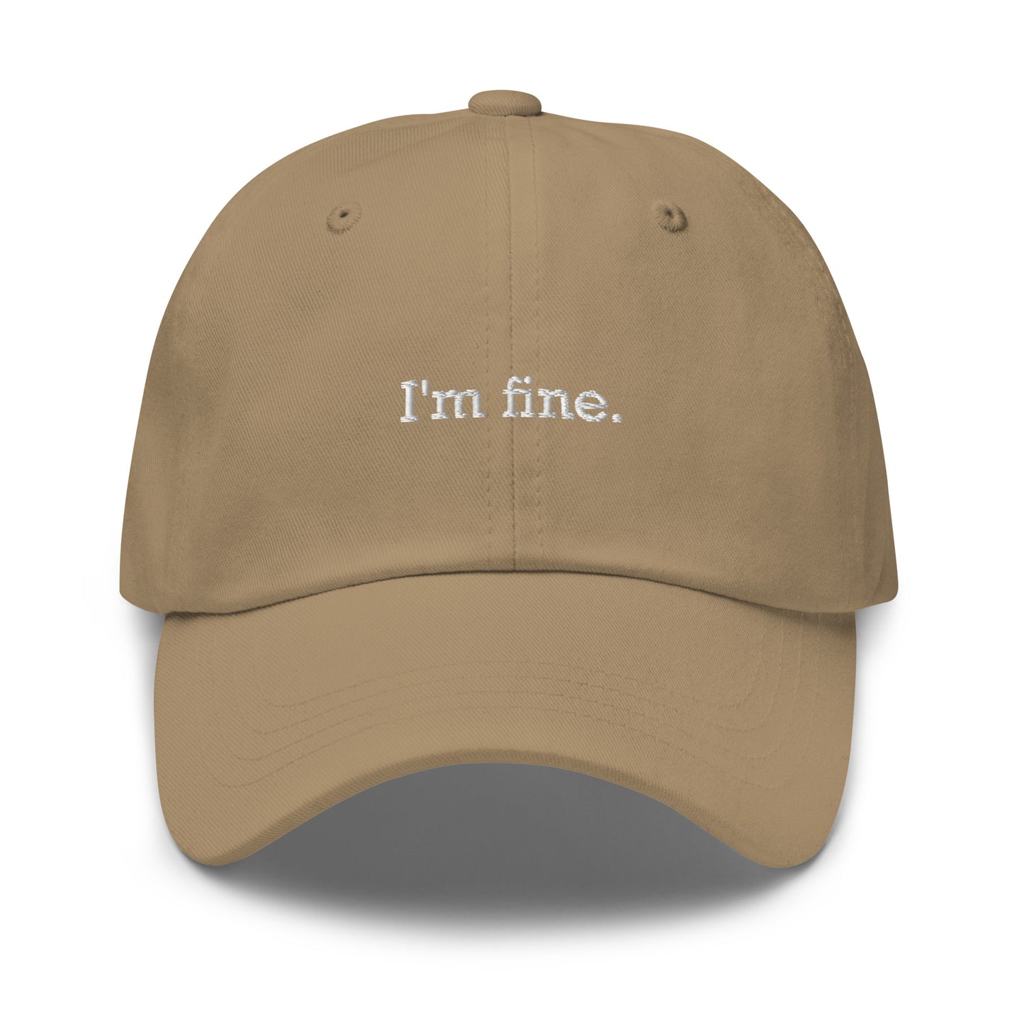 IM FINE Dad hat