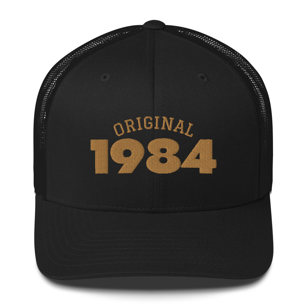 1984 vintage style embroidered Trucker Cap