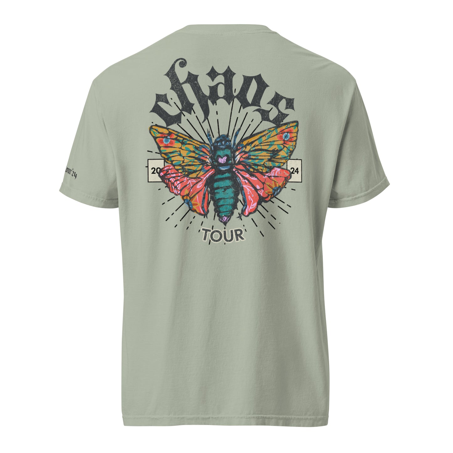 CICADA CHAOS TOUR CONCERT TEE Unisex garment-dyed heavyweight t-shirt