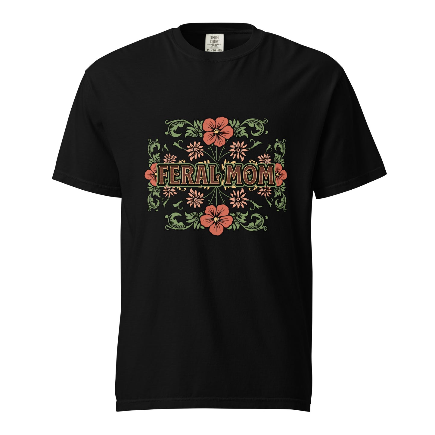 FERAL MOM graphic tshirt