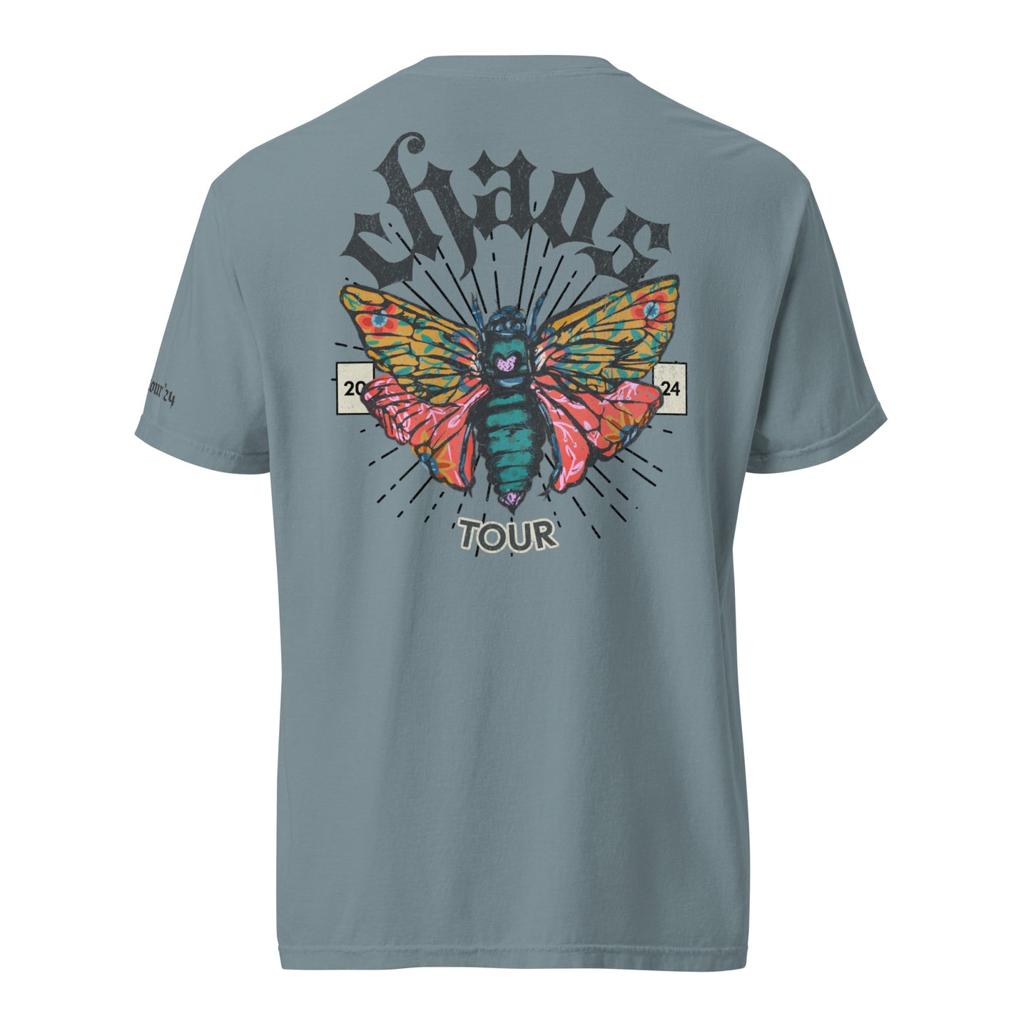 CICADA CHAOS TOUR CONCERT TEE Unisex garment-dyed heavyweight t-shirt