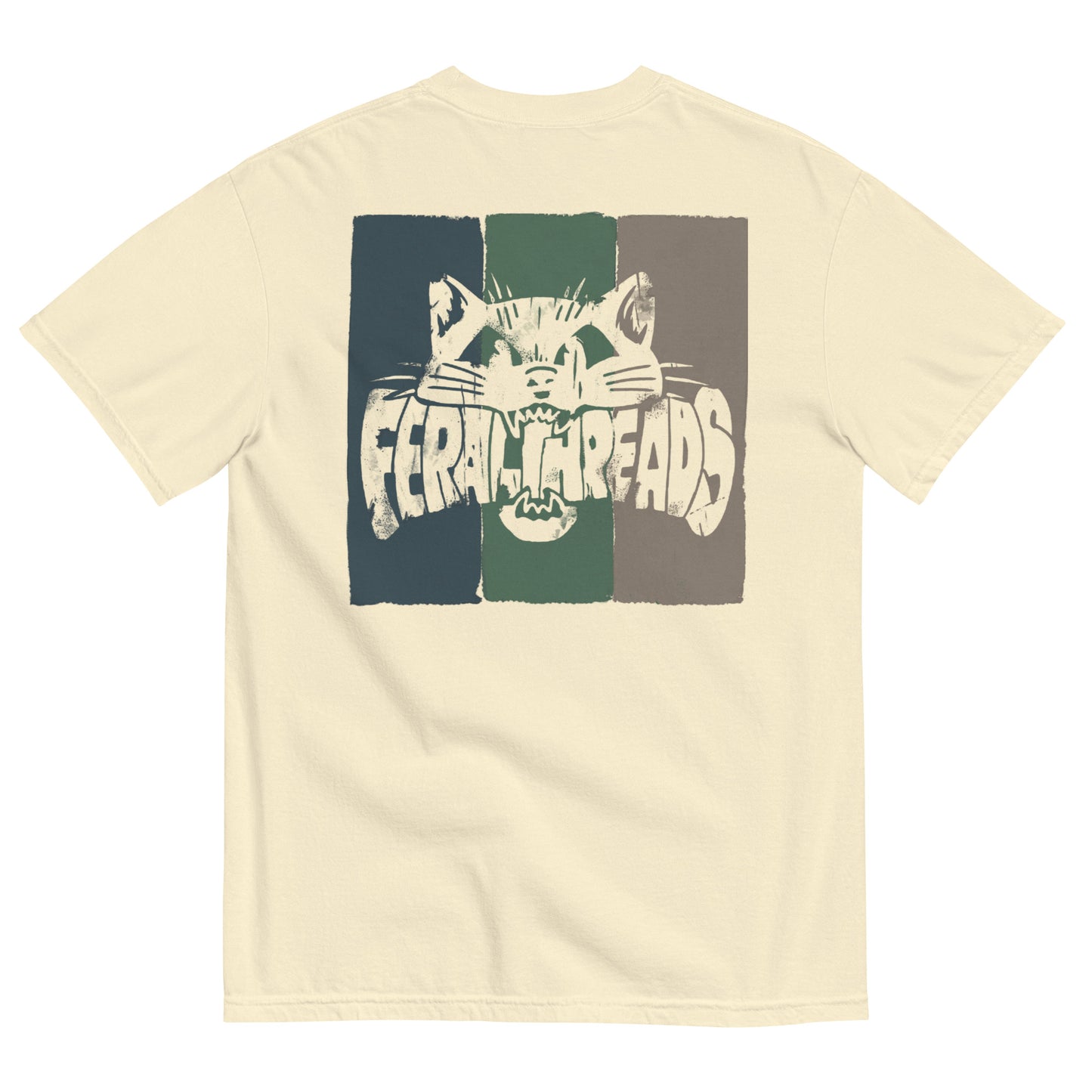 vintage Feral Threads heavyweight t-shirt