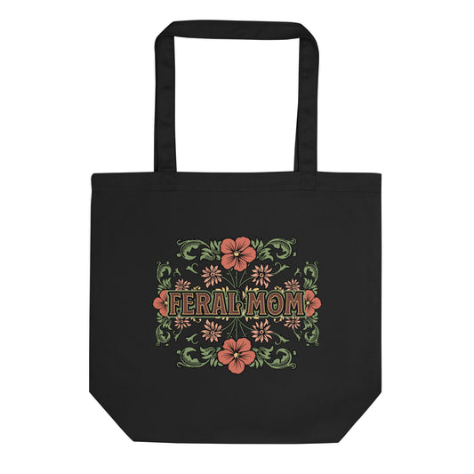 FERAL MOM Eco Tote Bag