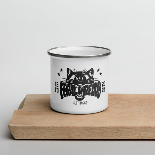 FERAL THREADS brand Enamel Mug