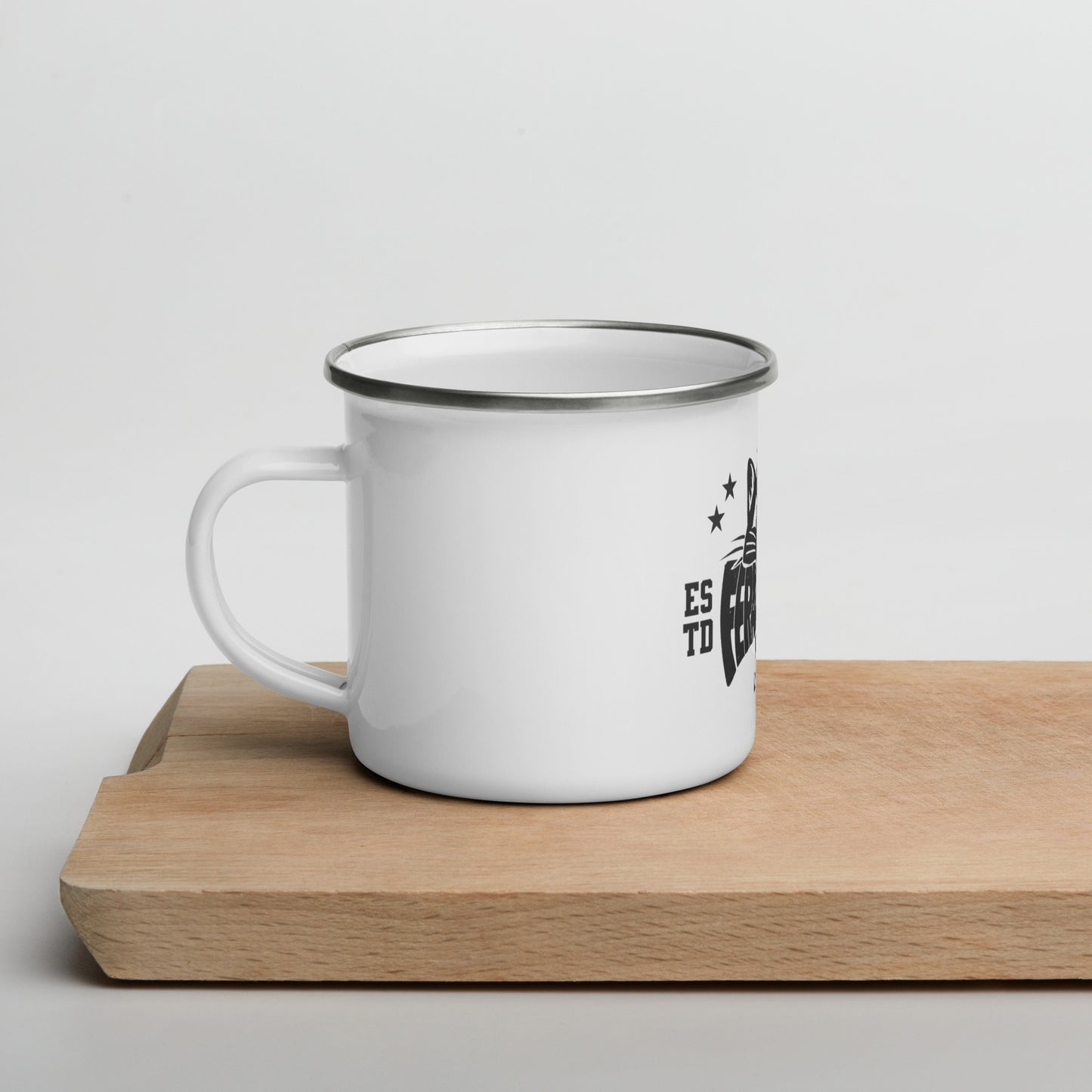 FERAL THREADS brand Enamel Mug