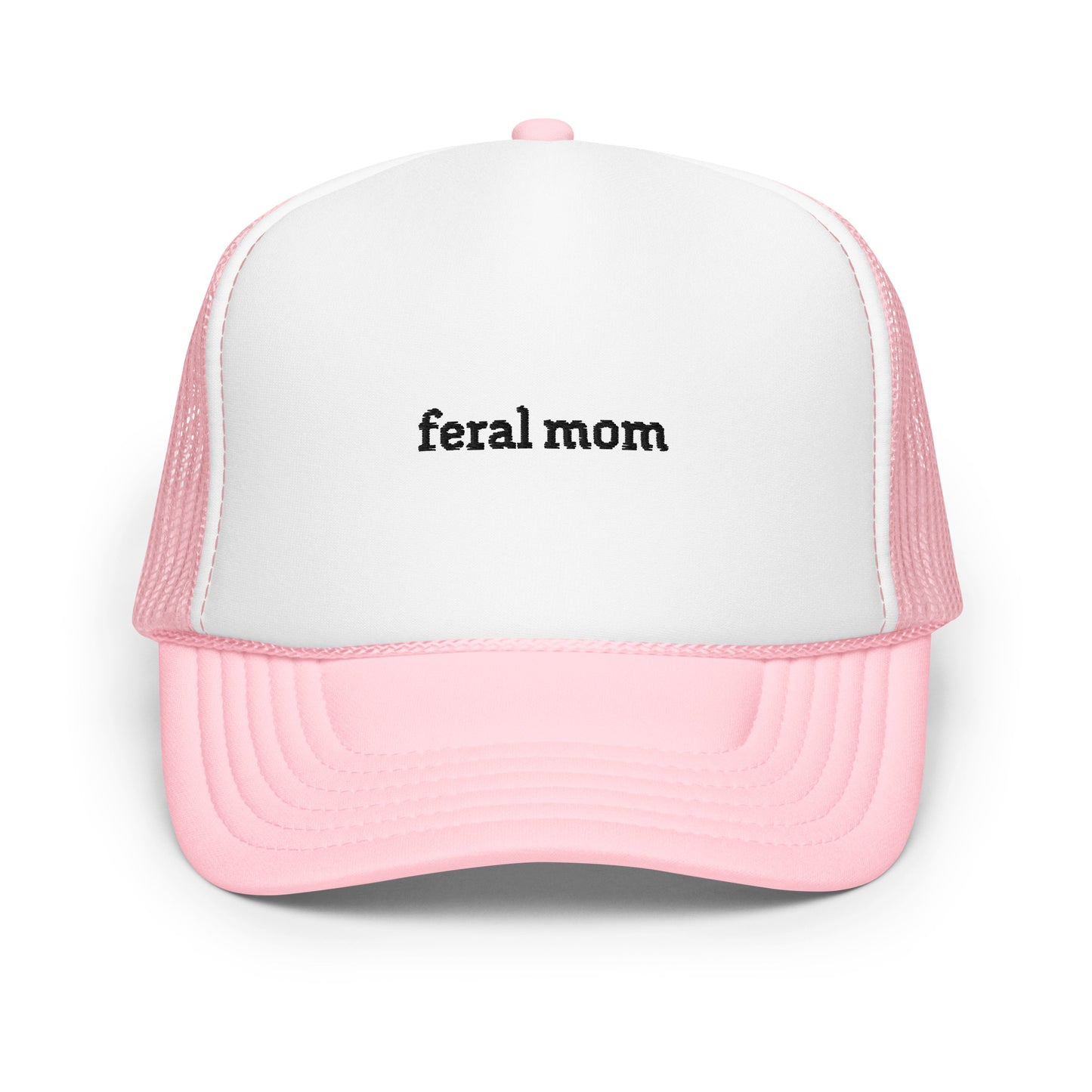 FERAL MOM Foam trucker hat