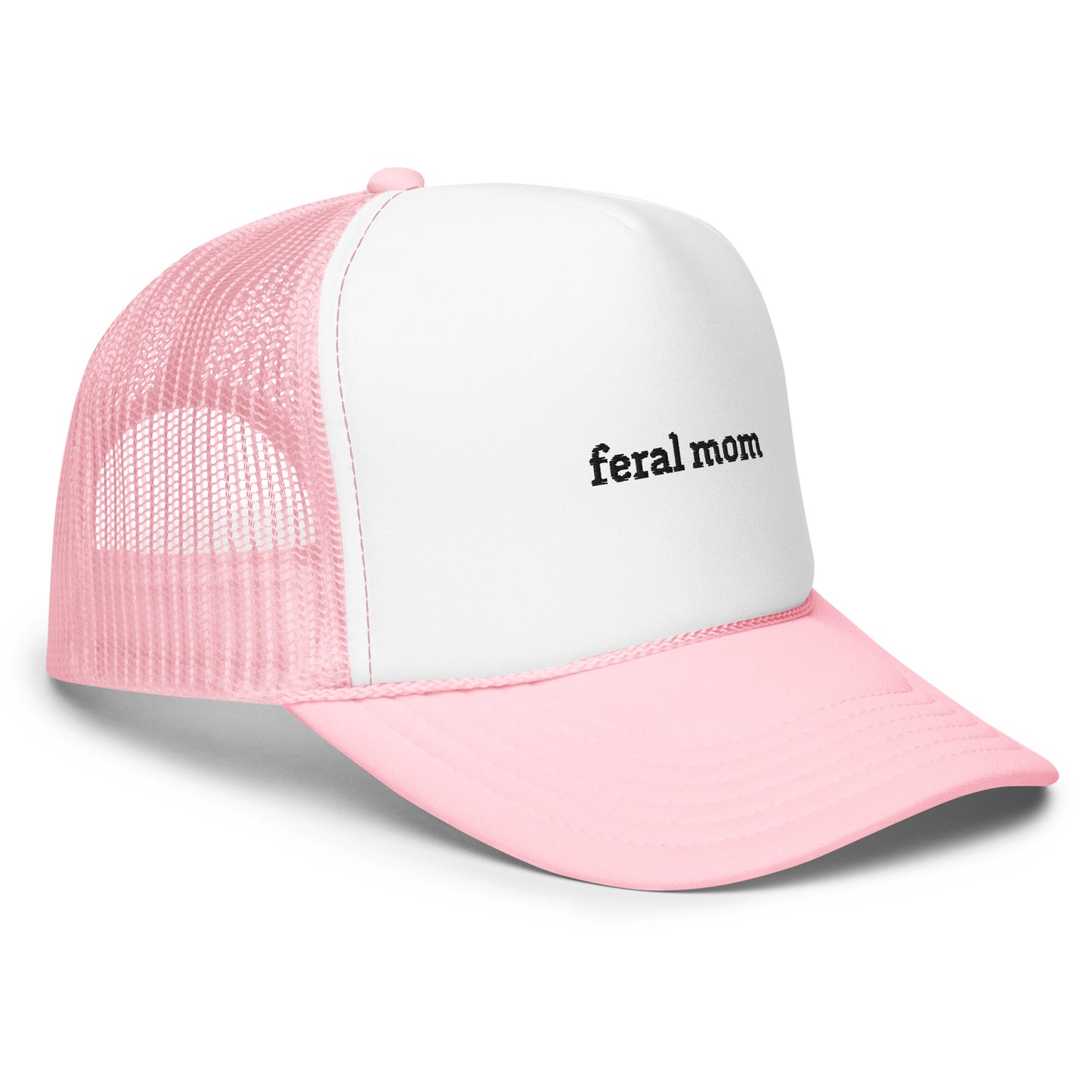 FERAL MOM Foam trucker hat