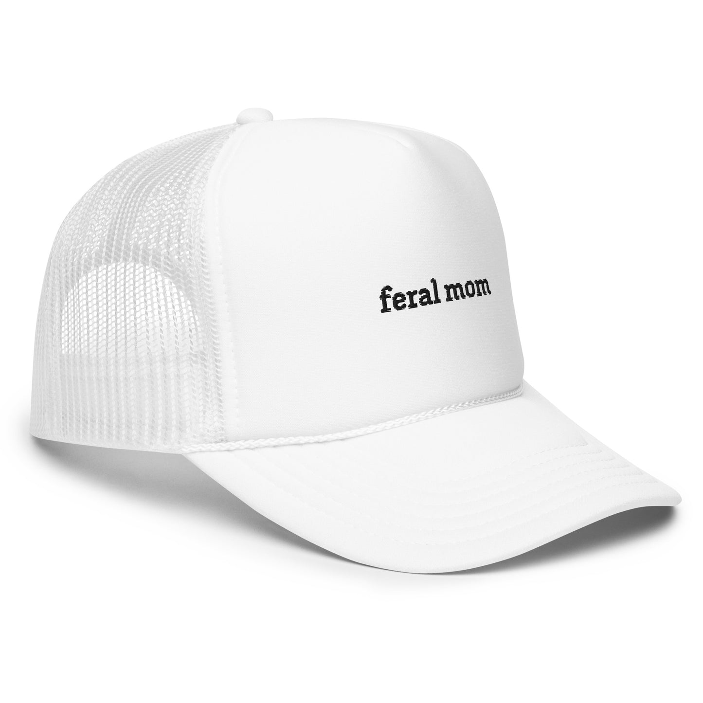 FERAL MOM Foam trucker hat