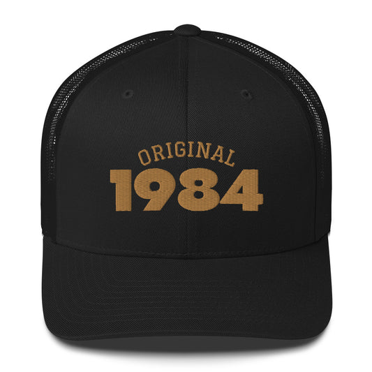 1984 vintage style embroidered Trucker Cap