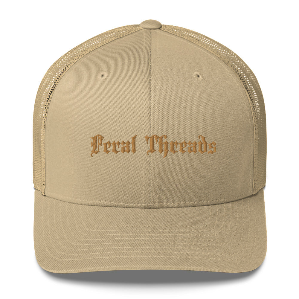 FERAL THREADS Trucker Cap