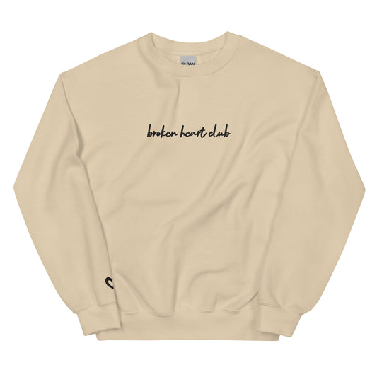 Broken heart club Unisex Sweatshirt