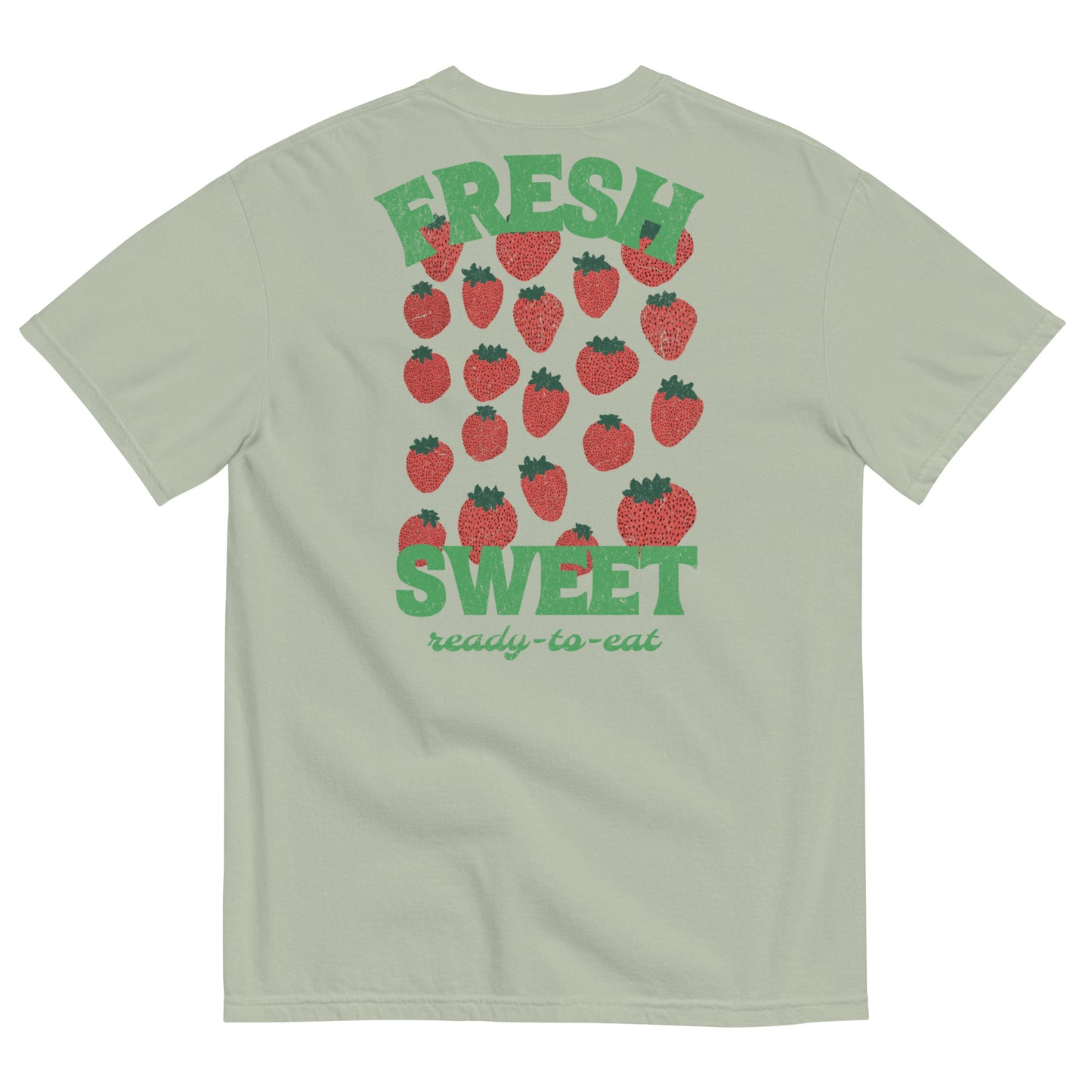 fresh and sweet strawberry graphic tshirt