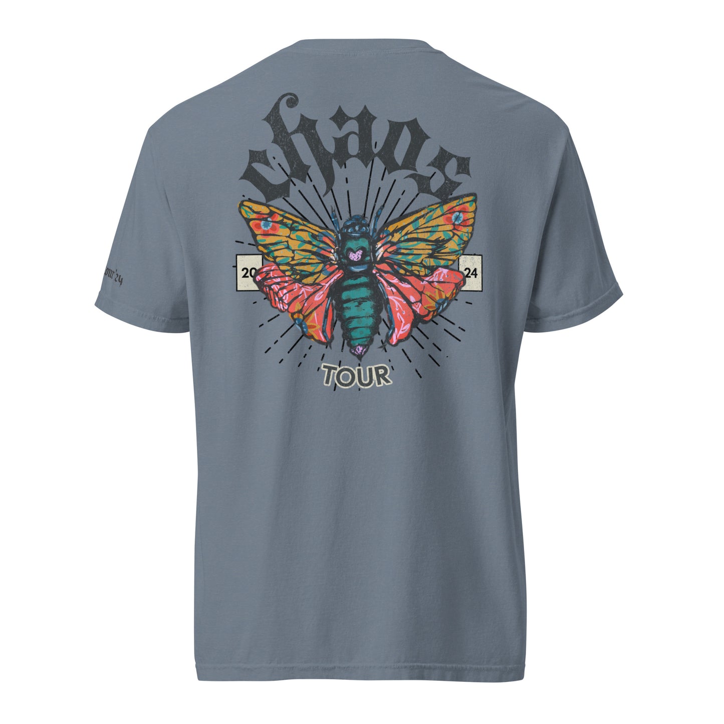 CICADA CHAOS TOUR CONCERT TEE Unisex garment-dyed heavyweight t-shirt