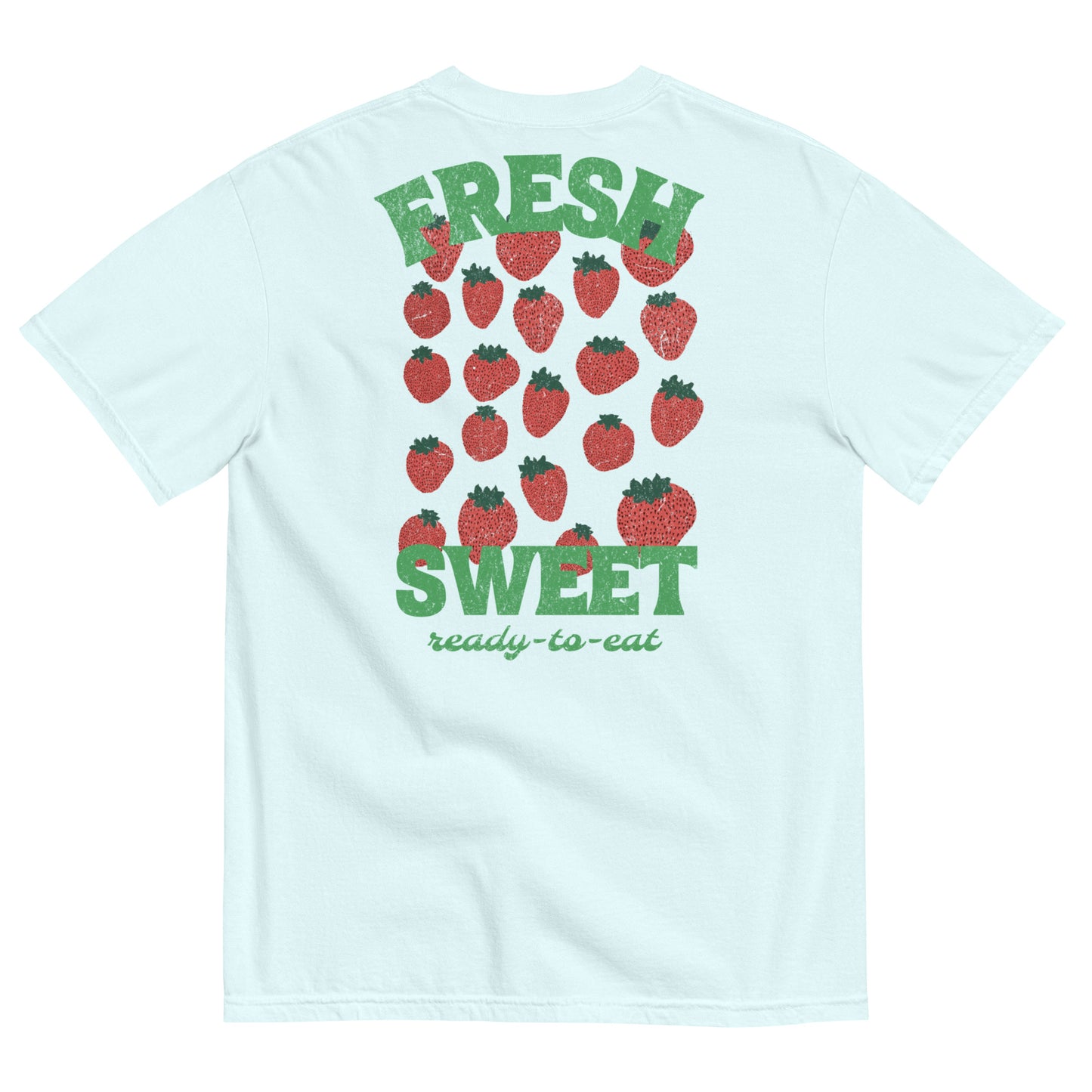 fresh and sweet strawberry graphic tshirt