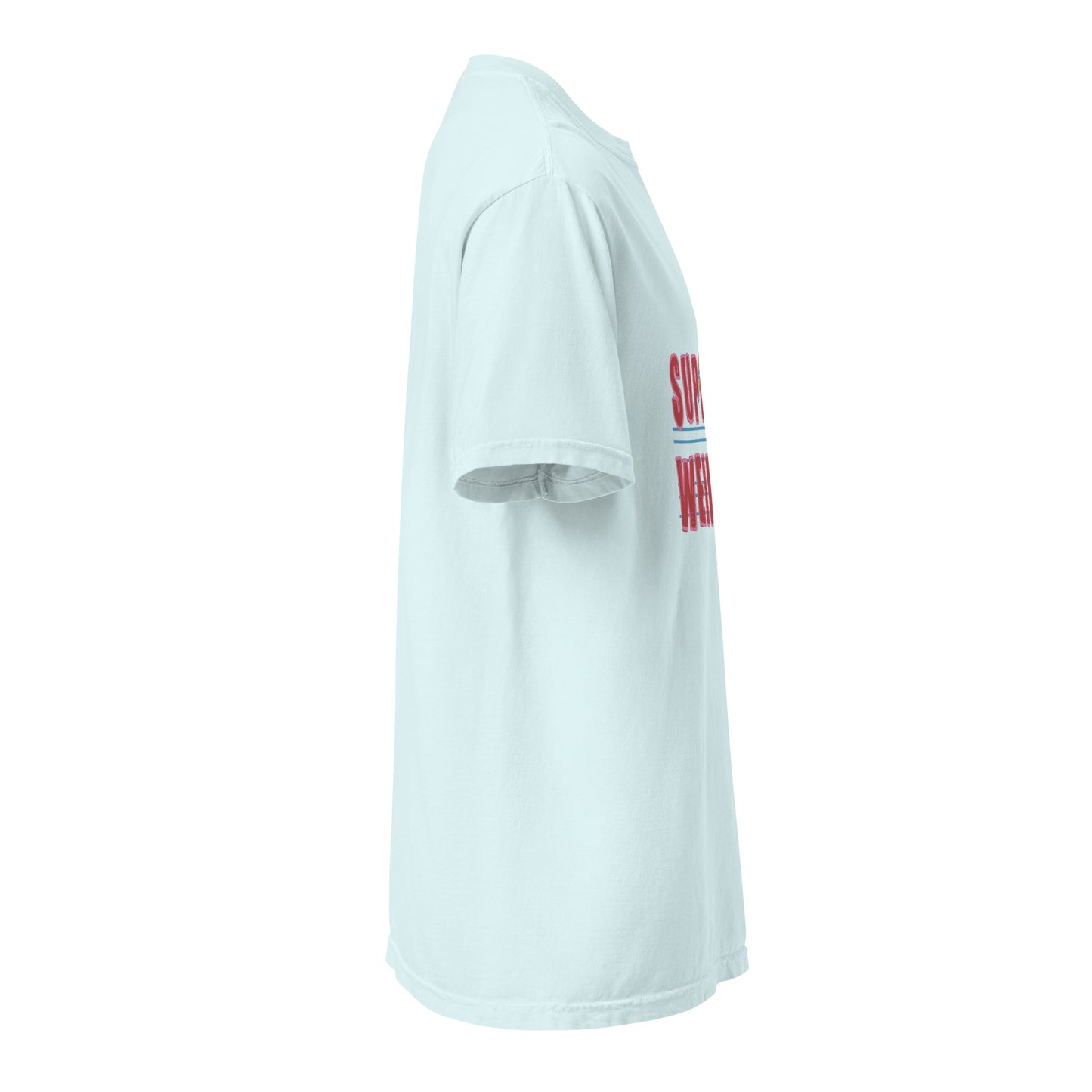 SUPPORT WEIRDOS Unisex garment-dyed heavyweight t-shirt