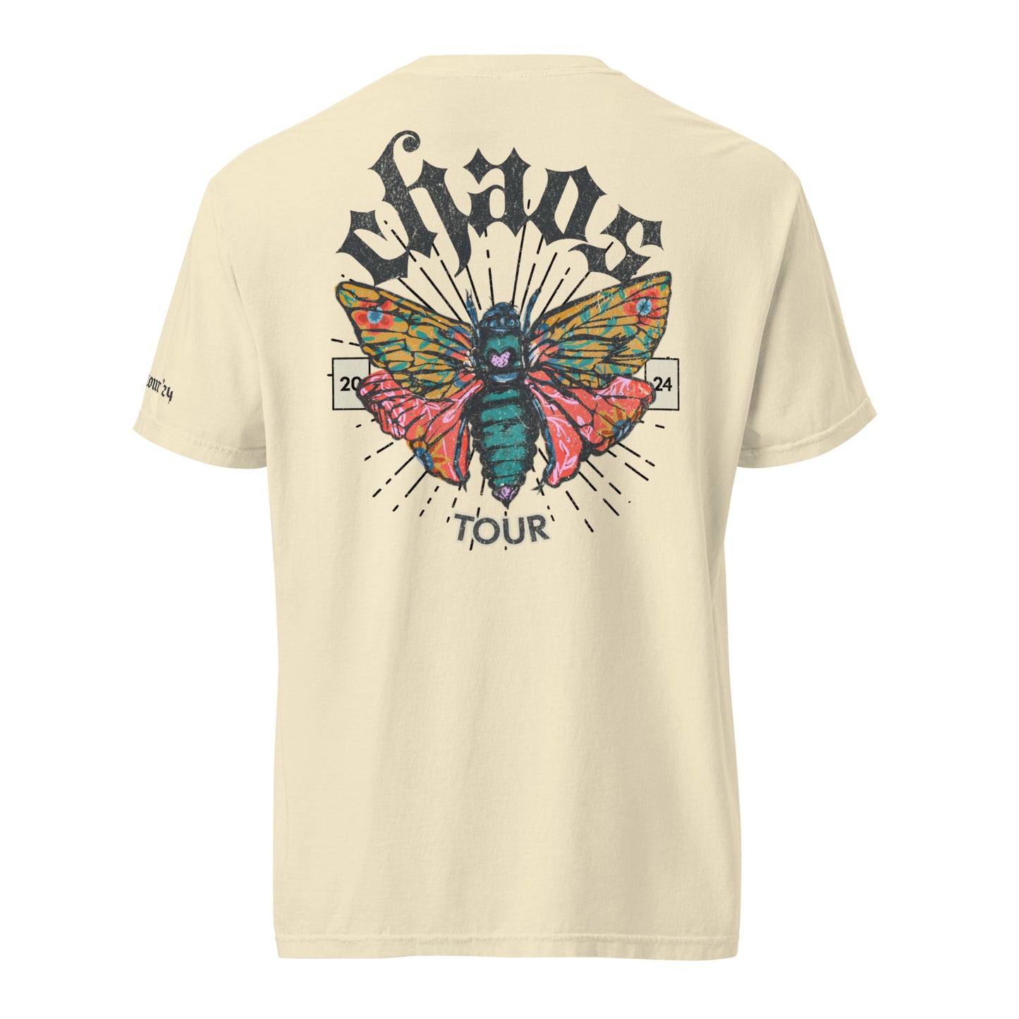 CICADA CHAOS TOUR CONCERT TEE Unisex garment-dyed heavyweight t-shirt
