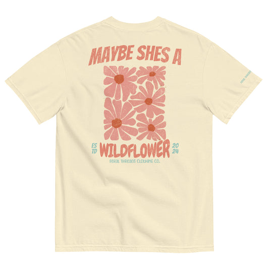 MAYBE SHES A WILDFLOWER GRAPHIC TSHIRT