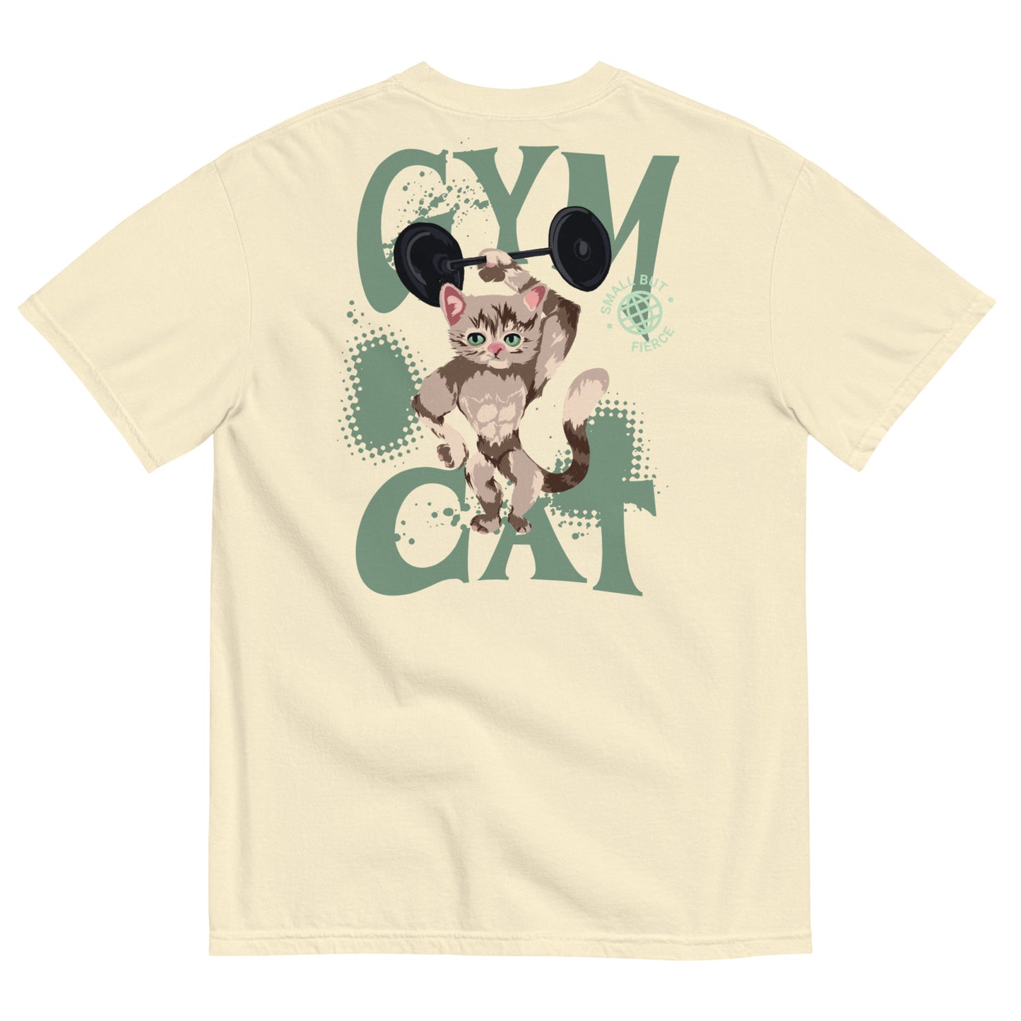 GYM CAT graphic tee